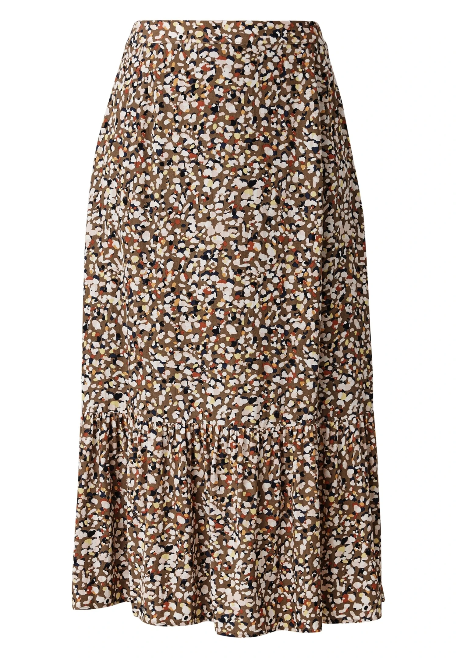 S.Oliver Rokken - A-Lijn Rok - Brown 2 S.Oliver Rokken - A-Lijn Rok - Brown - Afbeelding 2