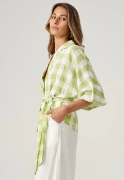 Celeste - Overhemdblouse - Apple Gingham -Kleding Discount Winkel ac485e6ddecf411198dddcbd5e7db20d