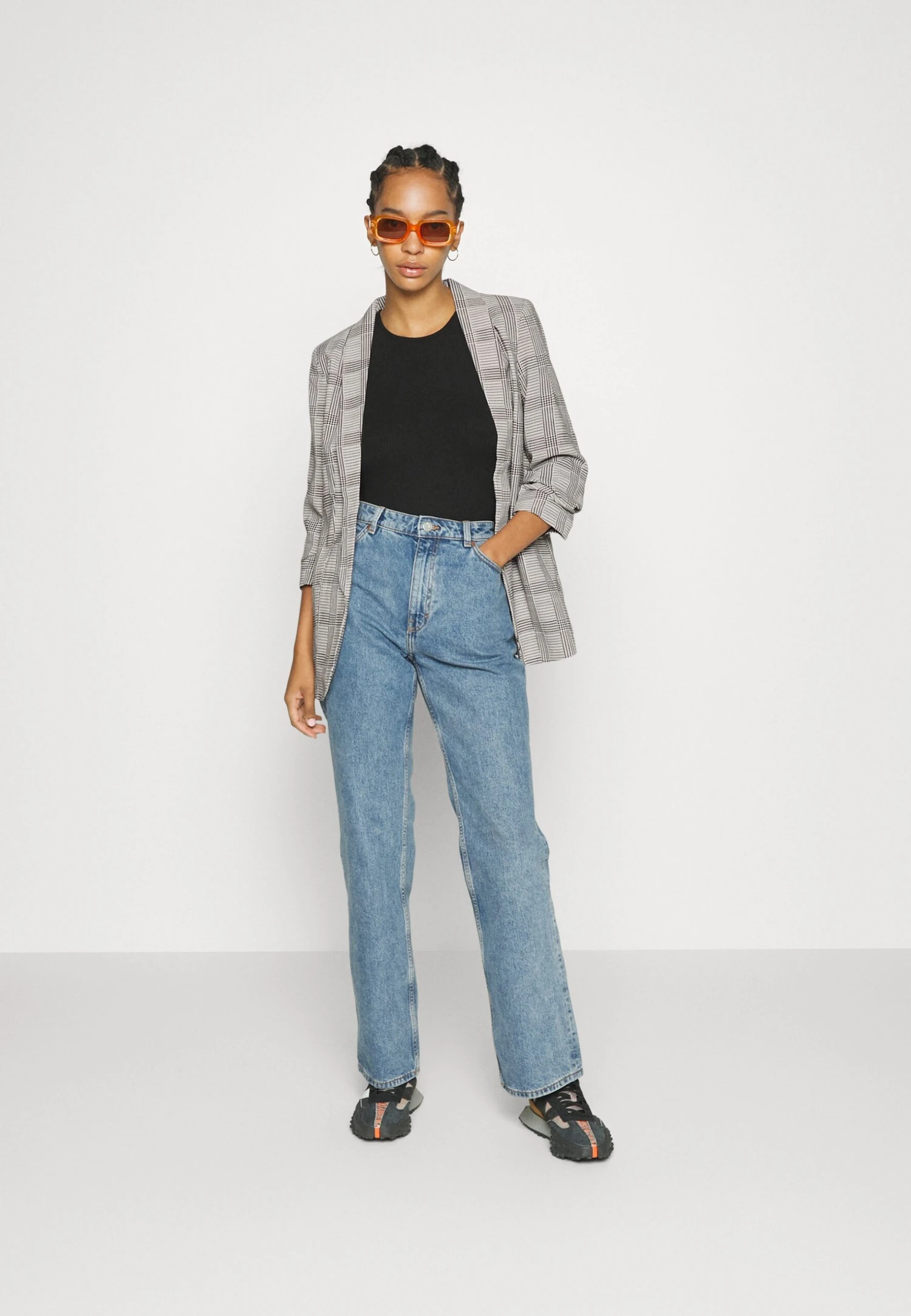 Pieces Pcboss 3/4 - Blazer - Black 2 Pieces Pcboss 3/4 - Blazer - Black - Afbeelding 2