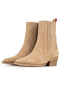 Western - Korte Laarzen - Dark Beige -Kleding Discount Winkel af540b7b4daf475eb78232754c8893d6