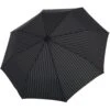 Paraplu - Stripe Black Grey