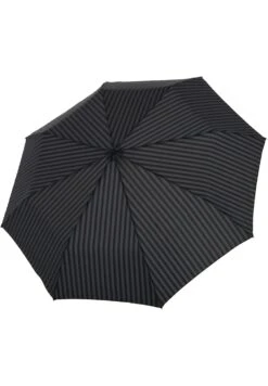 Paraplu - Stripe Black Grey