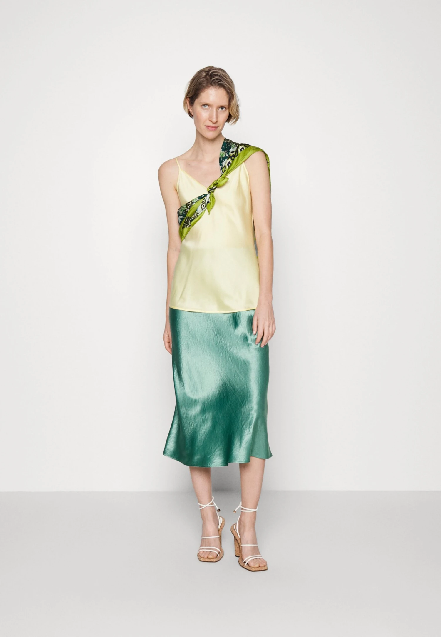 Max Mara Leisure Blando - A-Lijn Rok - Verde Acqua 2 Max Mara Leisure Blando - A-Lijn Rok - Verde Acqua - Afbeelding 2