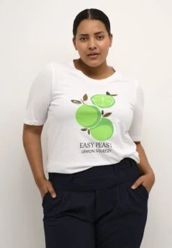 Sally- T-Shirt Print - Optical White