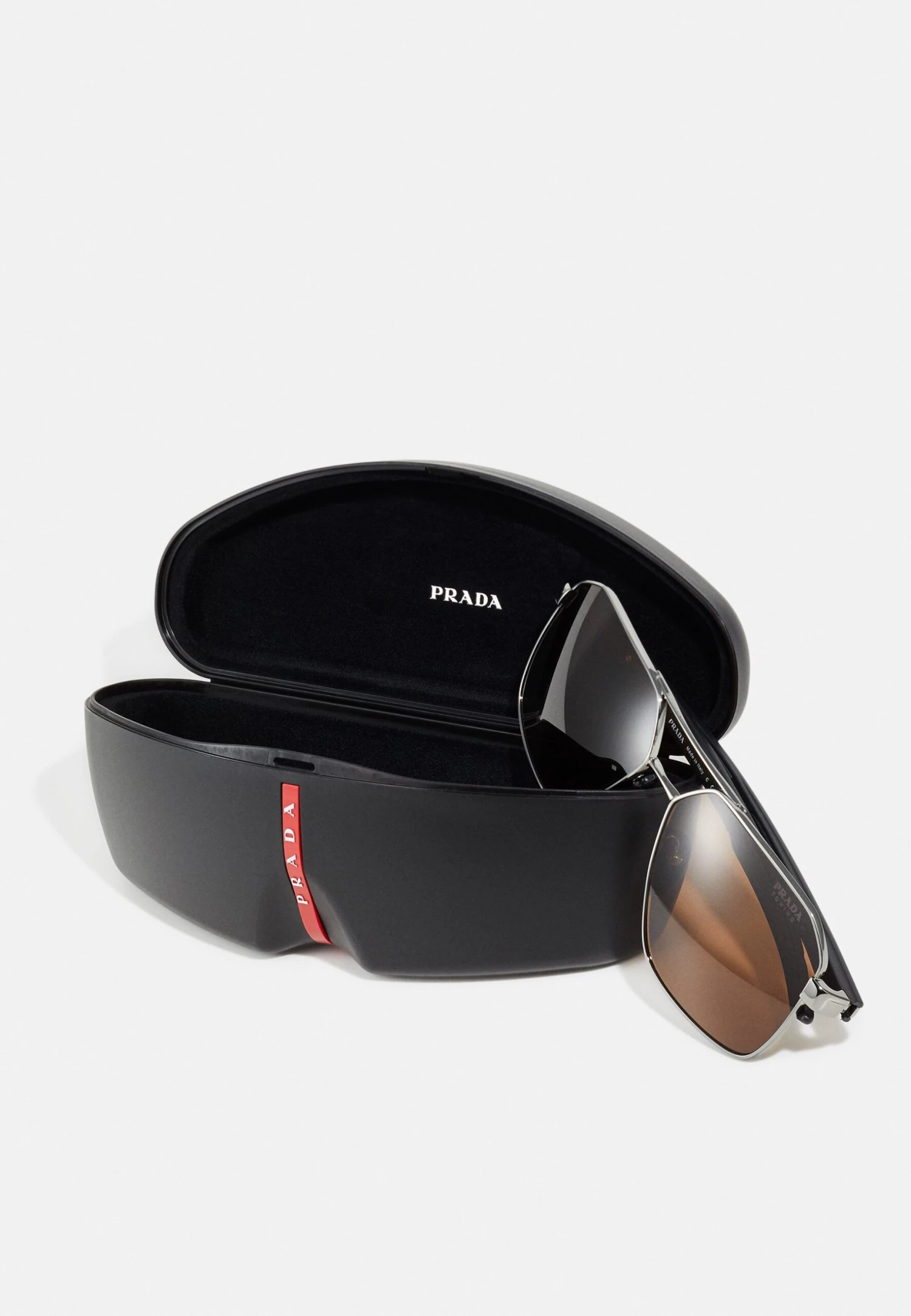 Prada Linea Rossa Unisex - Zonnebril - Gunmetal 3 Prada Linea Rossa Unisex - Zonnebril - Gunmetal - Afbeelding 3