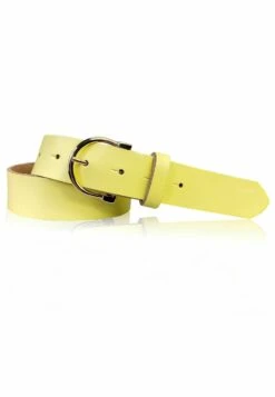 Hufeisen Schnalle - Riem - Lemon