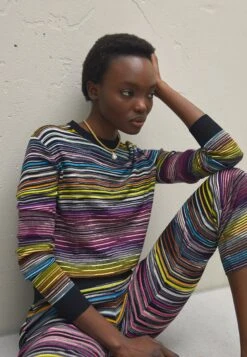 Missoni Crewneck - Trui - Black/Multicolor