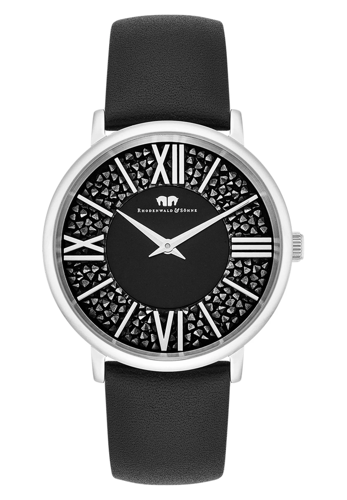 Rhodenwald- Horloge - Schwarz 2 Rhodenwald- Horloge - Schwarz - Afbeelding 2