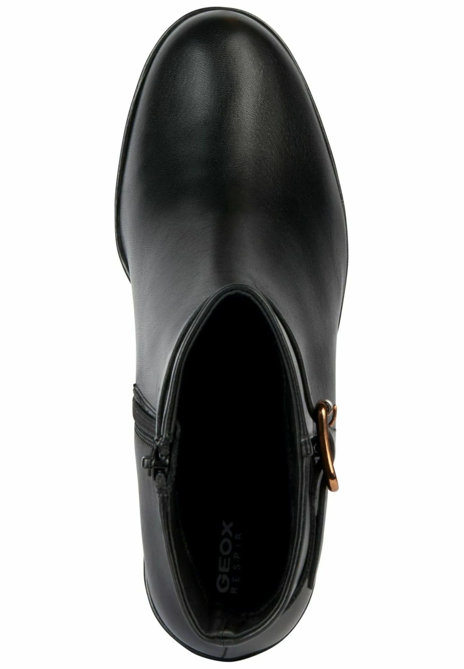 Geox Enkellaarsjes Met Hoge Hak - Schwarz 3 Geox Enkellaarsjes Met Hoge Hak - Schwarz - Afbeelding 3