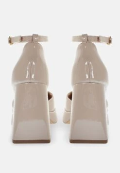 Platform- Hoge Hakken - Nude -Kleding Discount Winkel b82c07f6009044dd86b493d0e755f314
