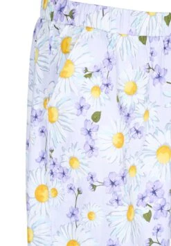 Zizzi Pyjamabroek - Lavender Blue Aop -Kleding Discount Winkel bc9e8b75f7064829857b1fe76bc2e869
