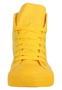 Unisex - Sneakers Hoog - Gelb -Kleding Discount Winkel bcc76264fb6b492c8fbc41887093040e