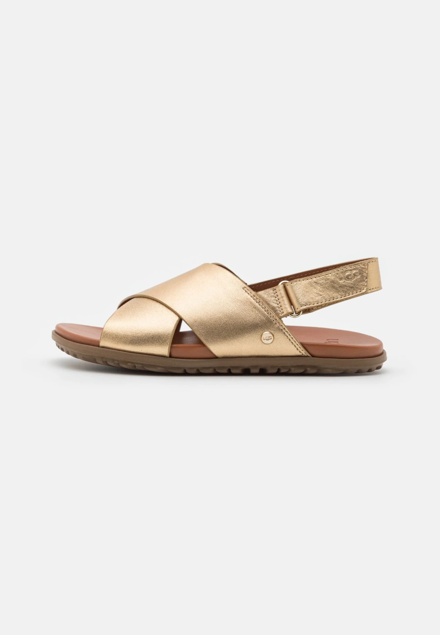 Ugg Solivan Slingback - Sandalen - Pale Gold Metallic 2 Ugg Solivan Slingback - Sandalen - Pale Gold Metallic - Afbeelding 2