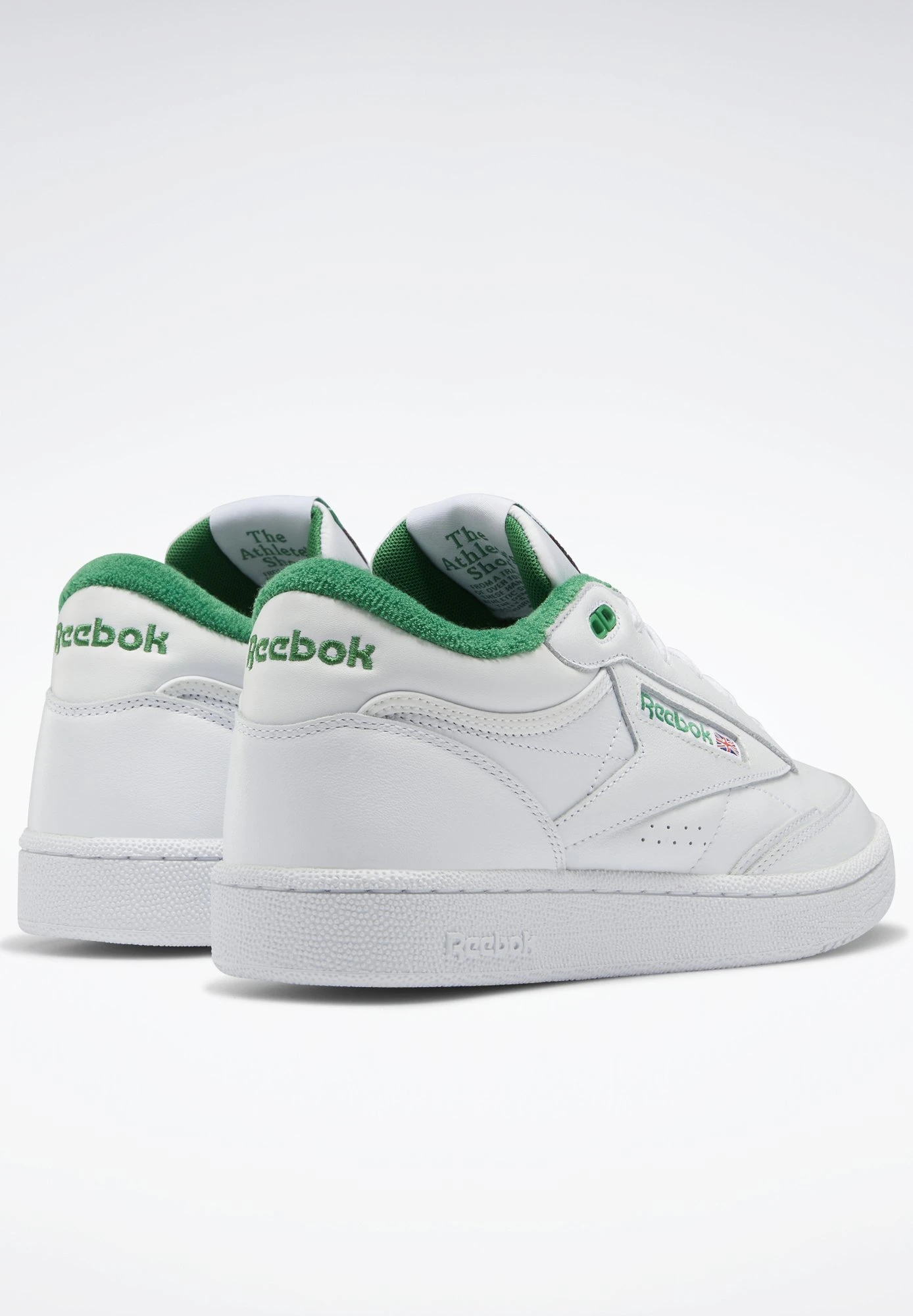 Reebok Classic Club C Mid Ii Unisex - Sneakers Laag - Ftwr White/Ftwr White/Glen Green 7 Reebok Classic Club C Mid Ii Unisex - Sneakers Laag - Ftwr White/Ftwr White/Glen Green - Afbeelding 7