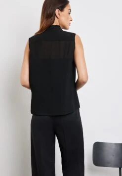 Taifun Sleeveless Shirt - Blouse - Schwarz -Kleding Discount Winkel c07e2a9f7825494598f08e6b34d4e613