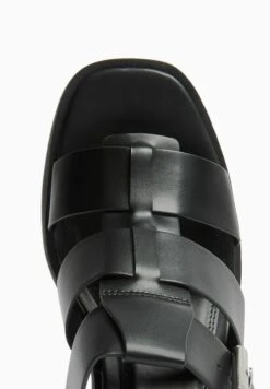 BERSHKA Cage- Sandalen Met Plateauzool - Black -Kleding Discount Winkel c0a47b5a625846858ed9e85b3843e4ad