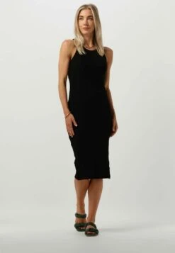 Bestsellers 21 Minus Jurken Maluna- Etui-Jurk - Zwart