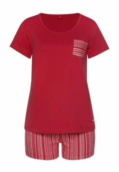 S.Oliver Pyjama - Cherryrot