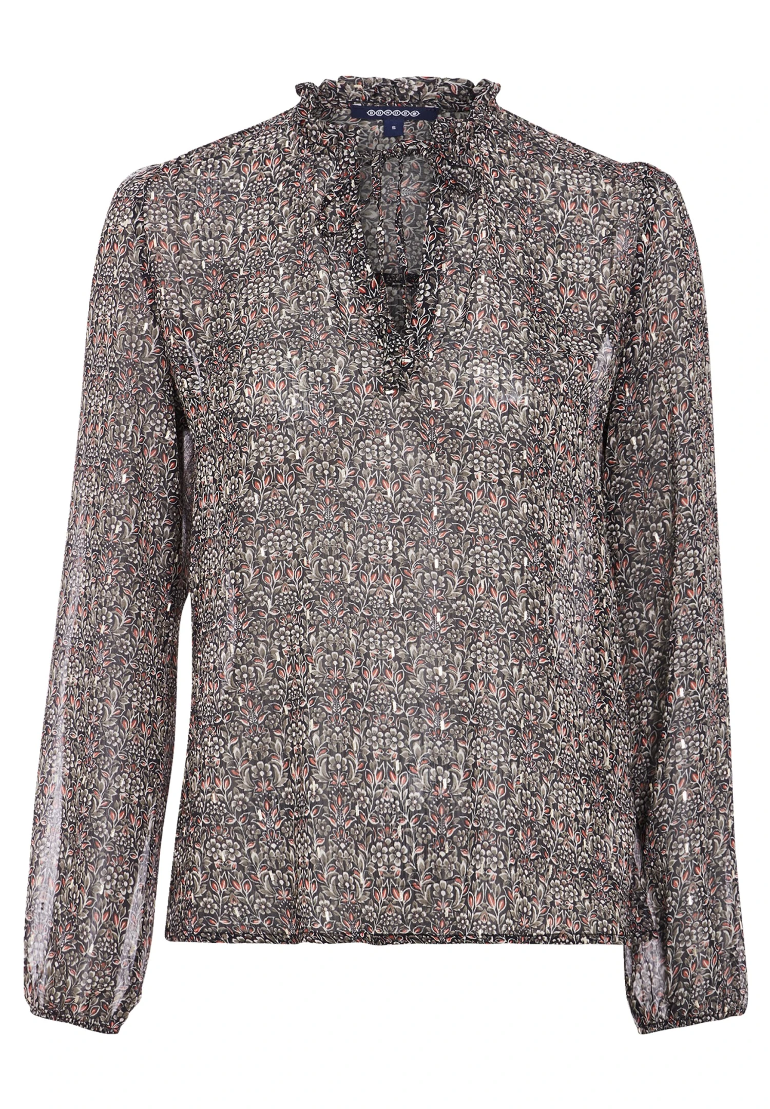 Langen Armeln - Blouse - Noir 5 Langen Armeln - Blouse - Noir - Afbeelding 5