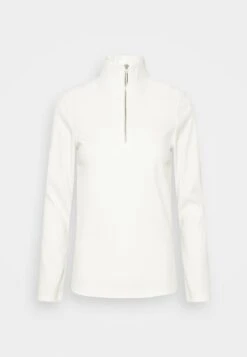 Selected Femme Slfjinaline Zipper Long - Longsleeve - Snow White -Kleding Discount Winkel c8c5b01865244d6091200fab497b23fe