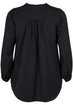 Zizzi Long Sleeved - Blouse - Black -Kleding Discount Winkel c931e3f106f4405f9648e067a73435e6