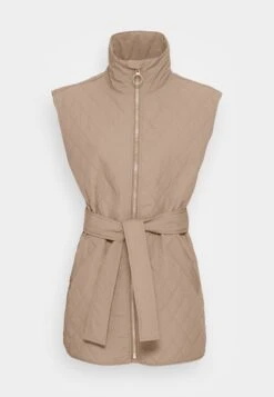 Object Objrandy Waistcoat - Bodywarmer - Fossil -Kleding Discount Winkel c9cc2f421bdc4cb7aec0f344270d31fa