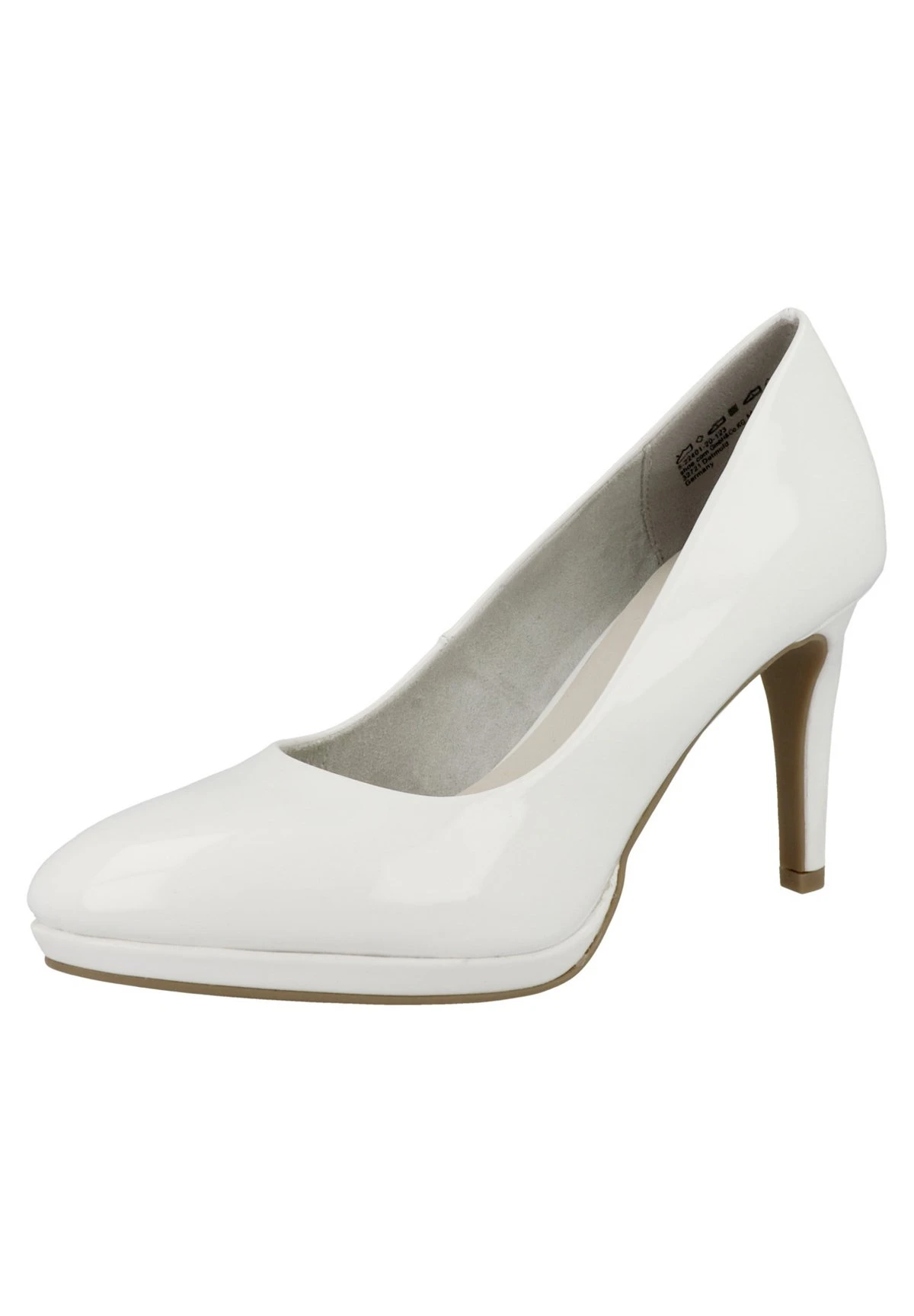 S.Oliver Plateaupumps - White Patent 2 S.Oliver Plateaupumps - White Patent - Afbeelding 2