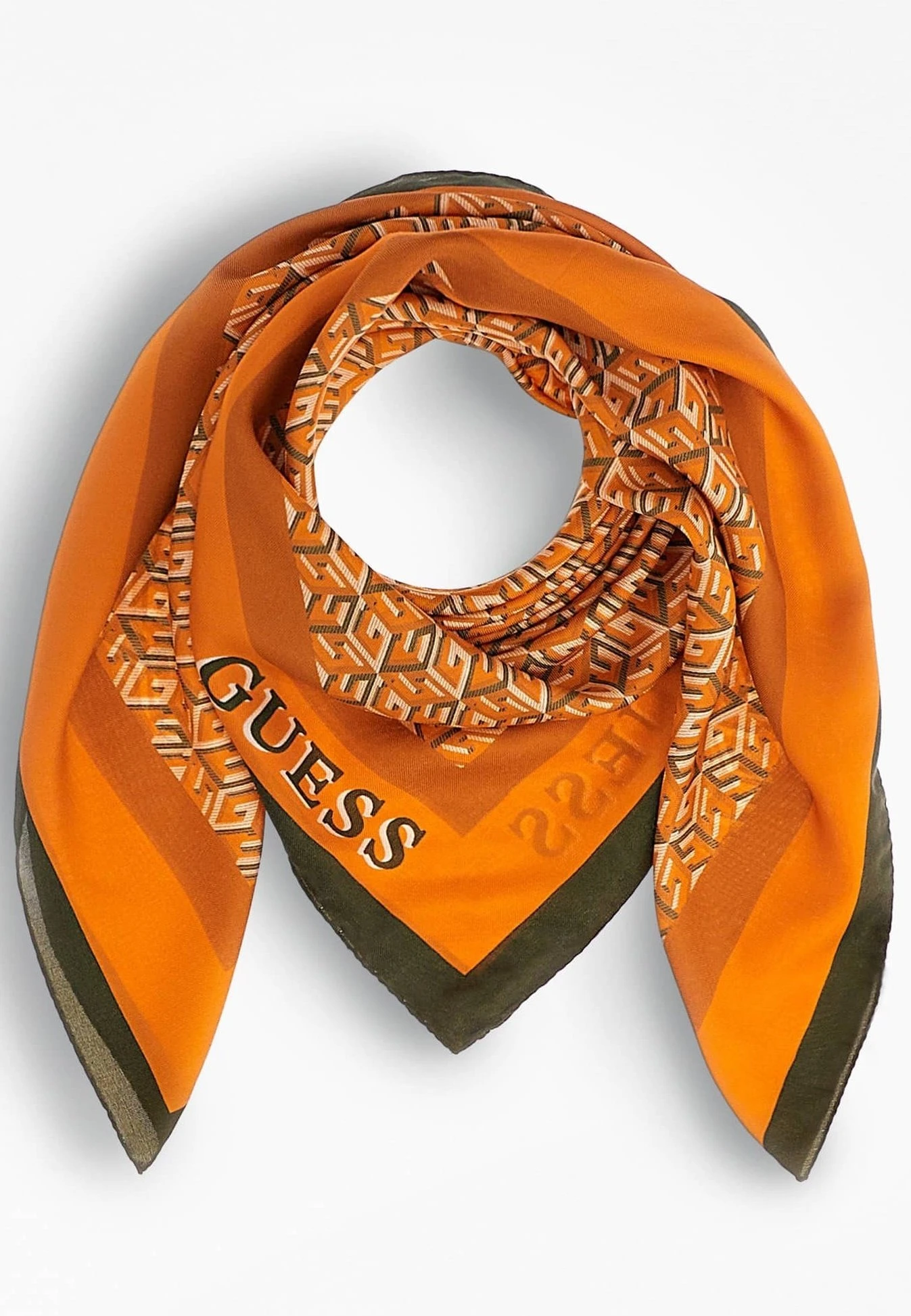 Guess Silvana- Halsdoek - Orange 2 Guess Silvana- Halsdoek - Orange - Afbeelding 2