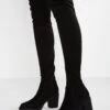 ONLY Shoes Onlbarbara Long Shaft - Overknee Laarzen - Black