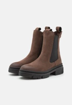 Tamaris Enkellaarsjes Met Plateauzool - Mocca 8 Tamaris Enkellaarsjes Met Plateauzool - Mocca -Kleding Discount Winkel d25597951187465da17940988b146f04