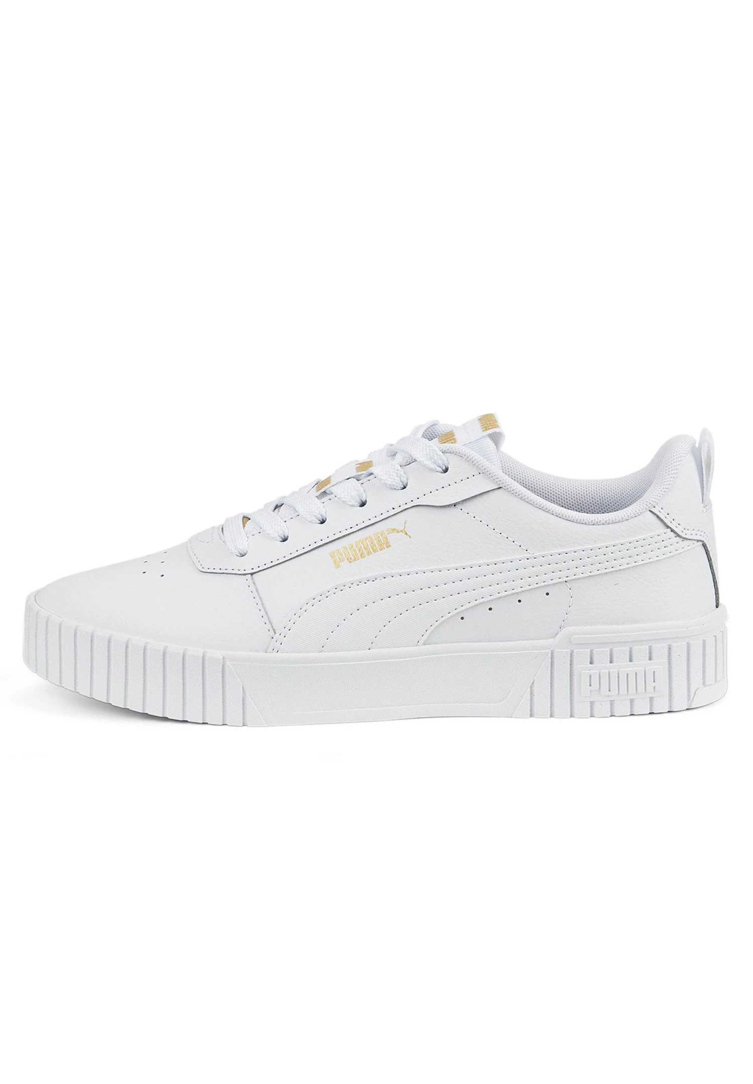 CarinaTape- Sneakers Laag - Puma White Puma WhiteGold 1 CarinaTape- Sneakers Laag - Puma White Puma WhiteGold
