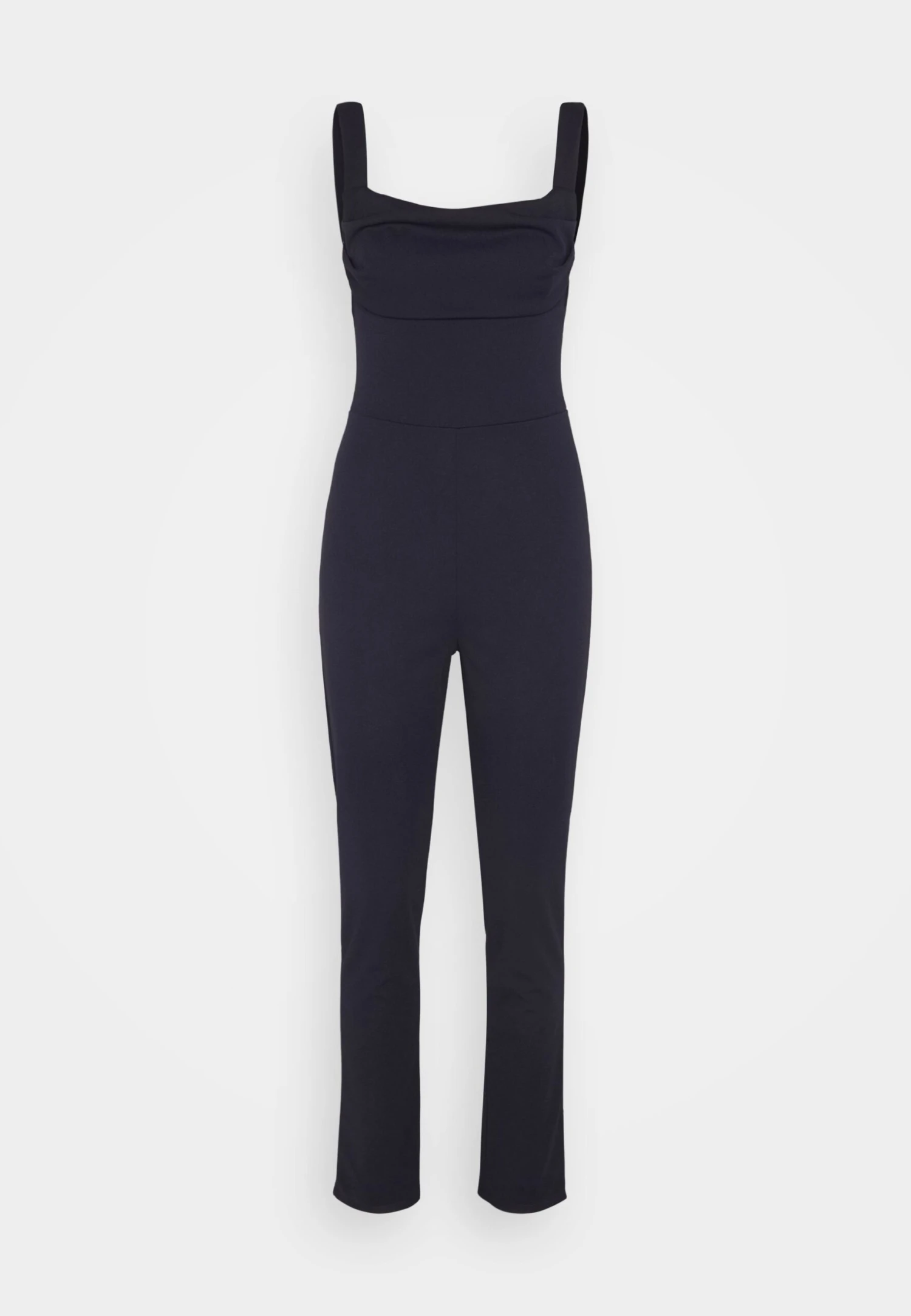 Wal G Serena Pleated - Jumpsuit - Navy Blue 5 Wal G Serena Pleated - Jumpsuit - Navy Blue - Afbeelding 5