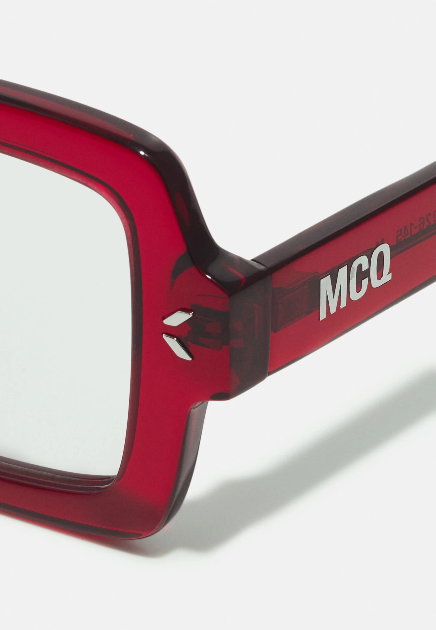 Unisex - Brillen Met Blauwlichtfilter - Burgundy/Grey 4 Unisex - Brillen Met Blauwlichtfilter - Burgundy/Grey - Afbeelding 4