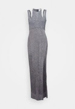 HERVE LEGER Variegated Rib Gown - Cocktailjurk - Grey -Kleding Discount Winkel d6d8ea8156954f36925fcaff49da20ab