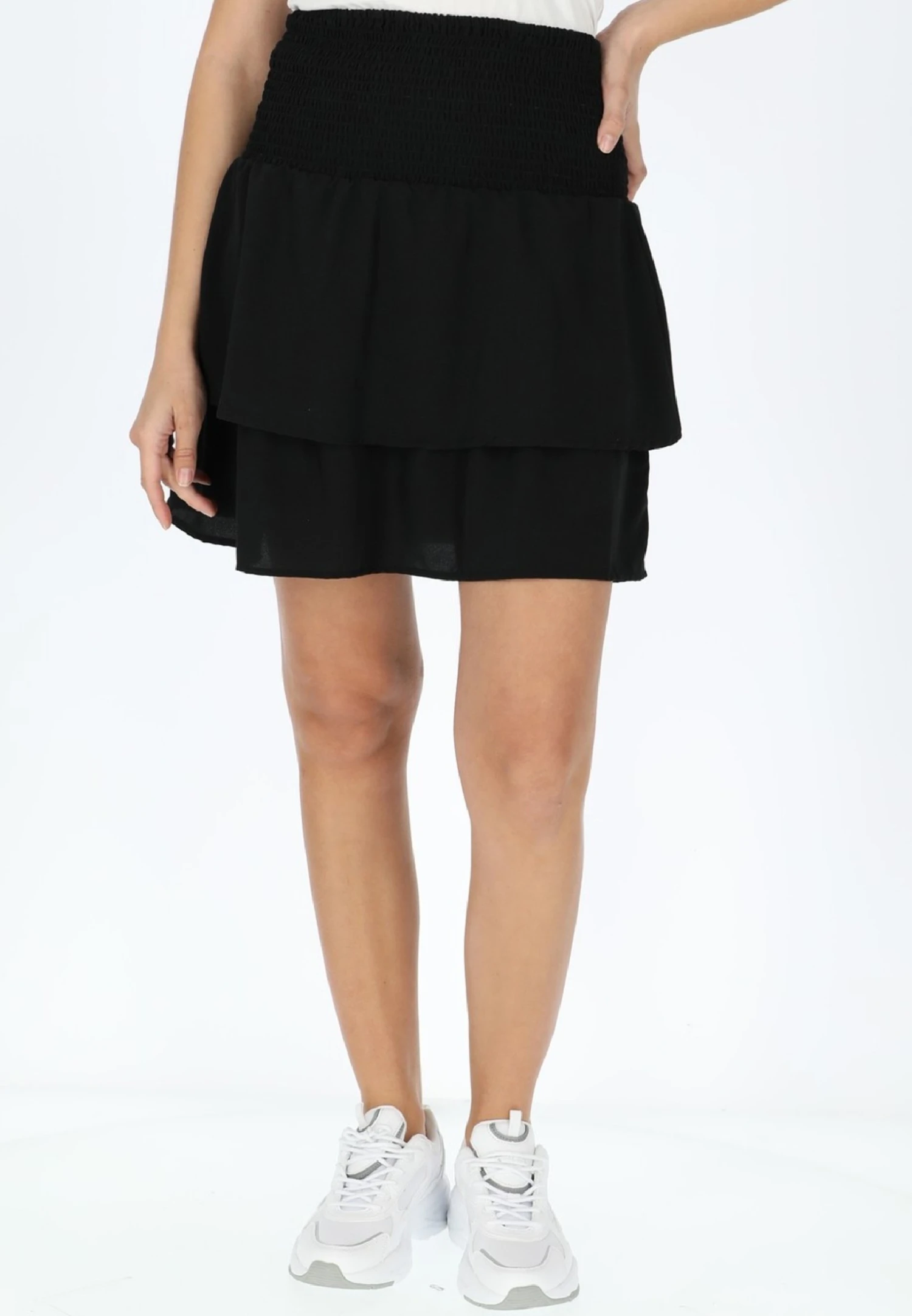 Miami W - A-Lijn Rok - Black 1 Miami W - A-Lijn Rok - Black