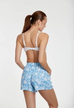 Shorts - Hellblau -Kleding Discount Winkel d8fc8781f881479693c34df75077c1d9