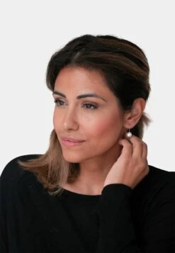 Ohrschmuck Ohrhänger - Oorbellen - White