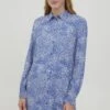 B.young Byjosa Long Shirt 2 - Overhemdblouse - Amparo Blue Mix