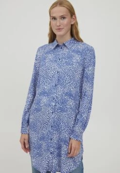 B.young Byjosa Long Shirt 2 - Overhemdblouse - Amparo Blue Mix