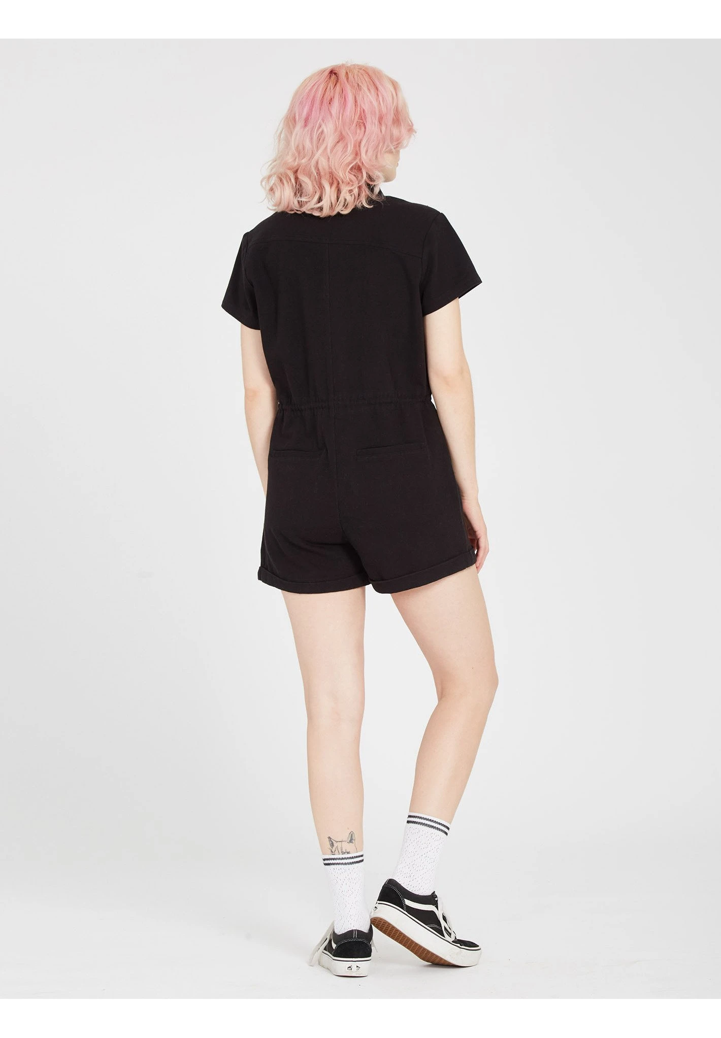 Volcom Wheelfrite Romper - Jumpsuit - Black 3 Volcom Wheelfrite Romper - Jumpsuit - Black - Afbeelding 3