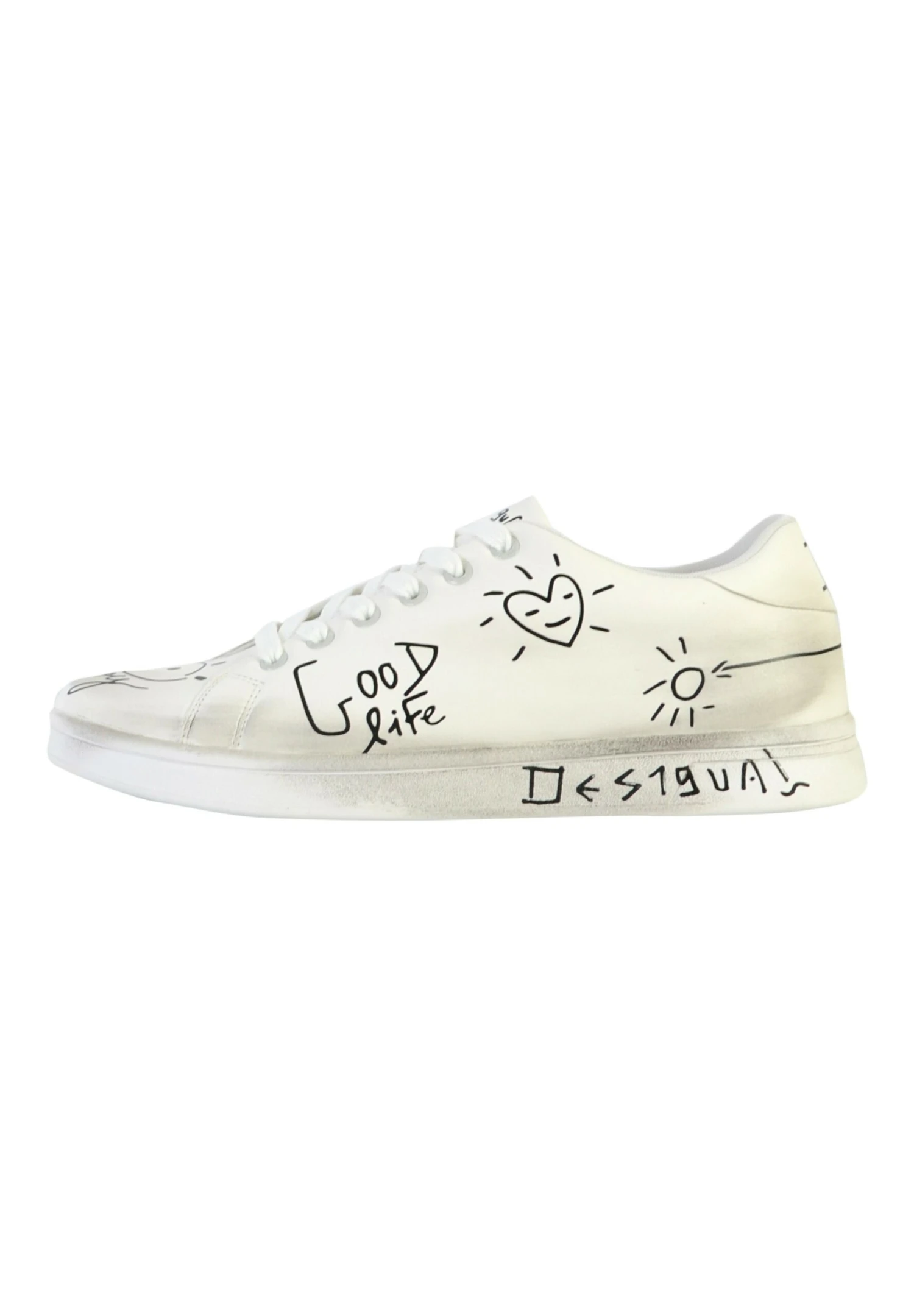 À Lacets Desigual Cosmic Alexis - Sneakers Laag - Blanc 1 À Lacets Desigual Cosmic Alexis - Sneakers Laag - Blanc