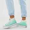 British Knights Kaya Mid - Sneakers Hoog - Turquoise Creme Gradient