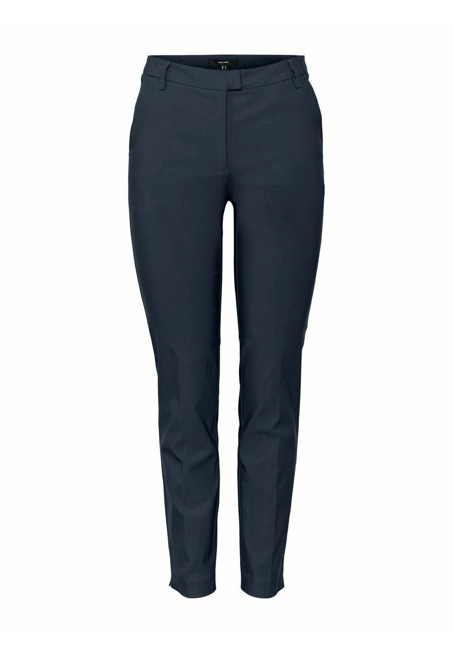 Vero Moda Vmmille Slim- Broek - Navy Blazer 1 Vero Moda Vmmille Slim- Broek - Navy Blazer