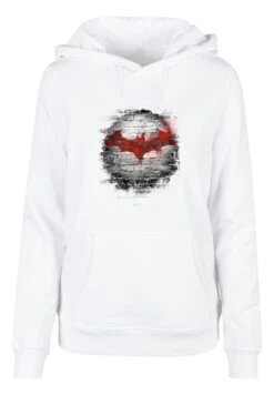 F4NT4STIC Dc Comics Batman Superheld Logo Wall - Hoodie - White -Kleding Discount Winkel e4de0f21ee534f4f96c138f97c4cde44