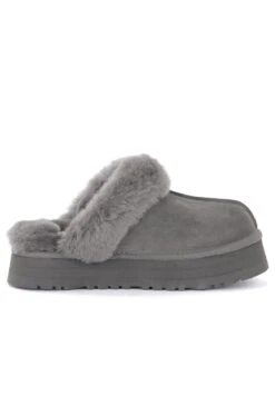 Ugg Disquette - Pantoffels - Grigio -Kleding Discount Winkel e7dda29139084c4a99153f76bf421f03