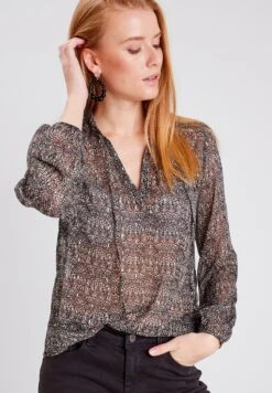 Langen Armeln - Blouse - Noir 8 Langen Armeln - Blouse - Noir -Kleding Discount Winkel e8a95e9efb504fcd98bcfc036ea93bb4