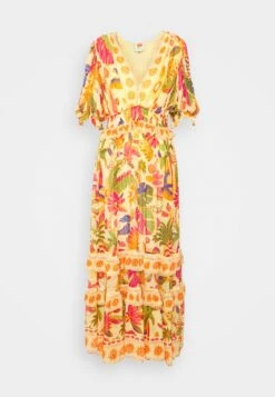 Farm Rio Rio Tapestry Dress - Maxi-Jurk - Rio Tapestry Yellow -Kleding Discount Winkel e96ff90d743e4af398724927149e462c