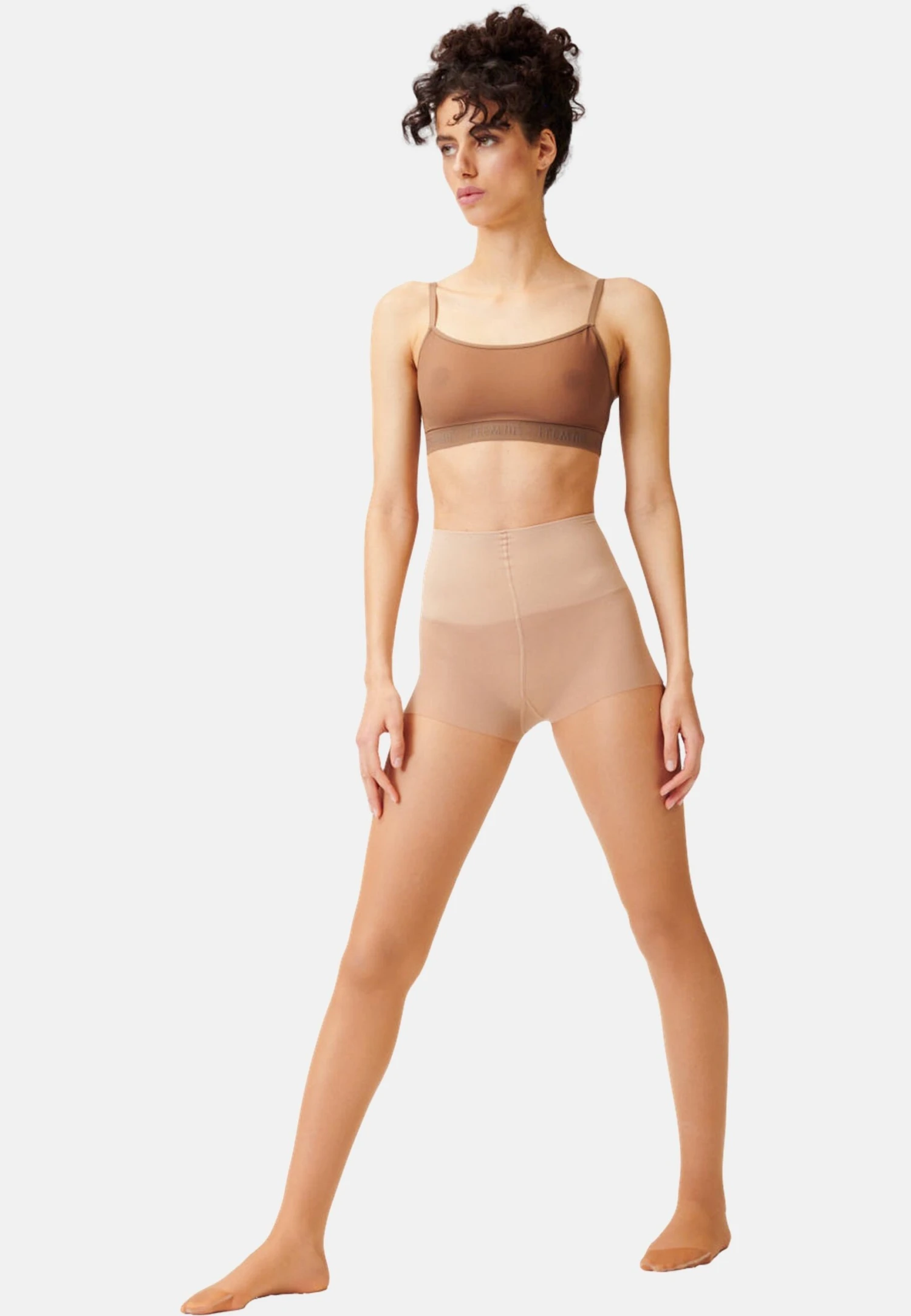 Tights Invisible Control Top - Panty - Toffee 4 Tights Invisible Control Top - Panty - Toffee - Afbeelding 4