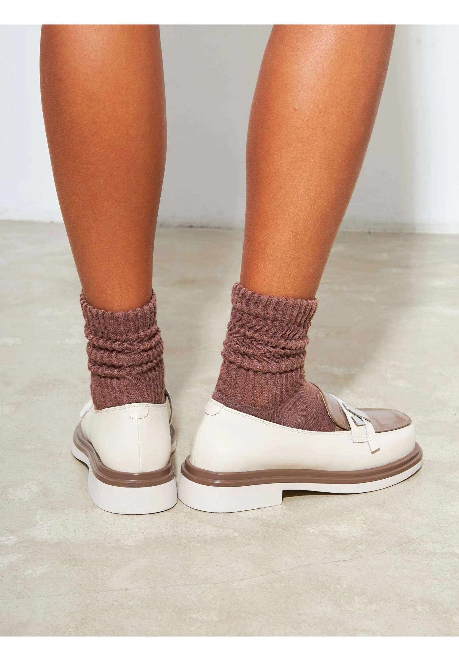 Mocassins - Beige 3 Mocassins - Beige - Afbeelding 3