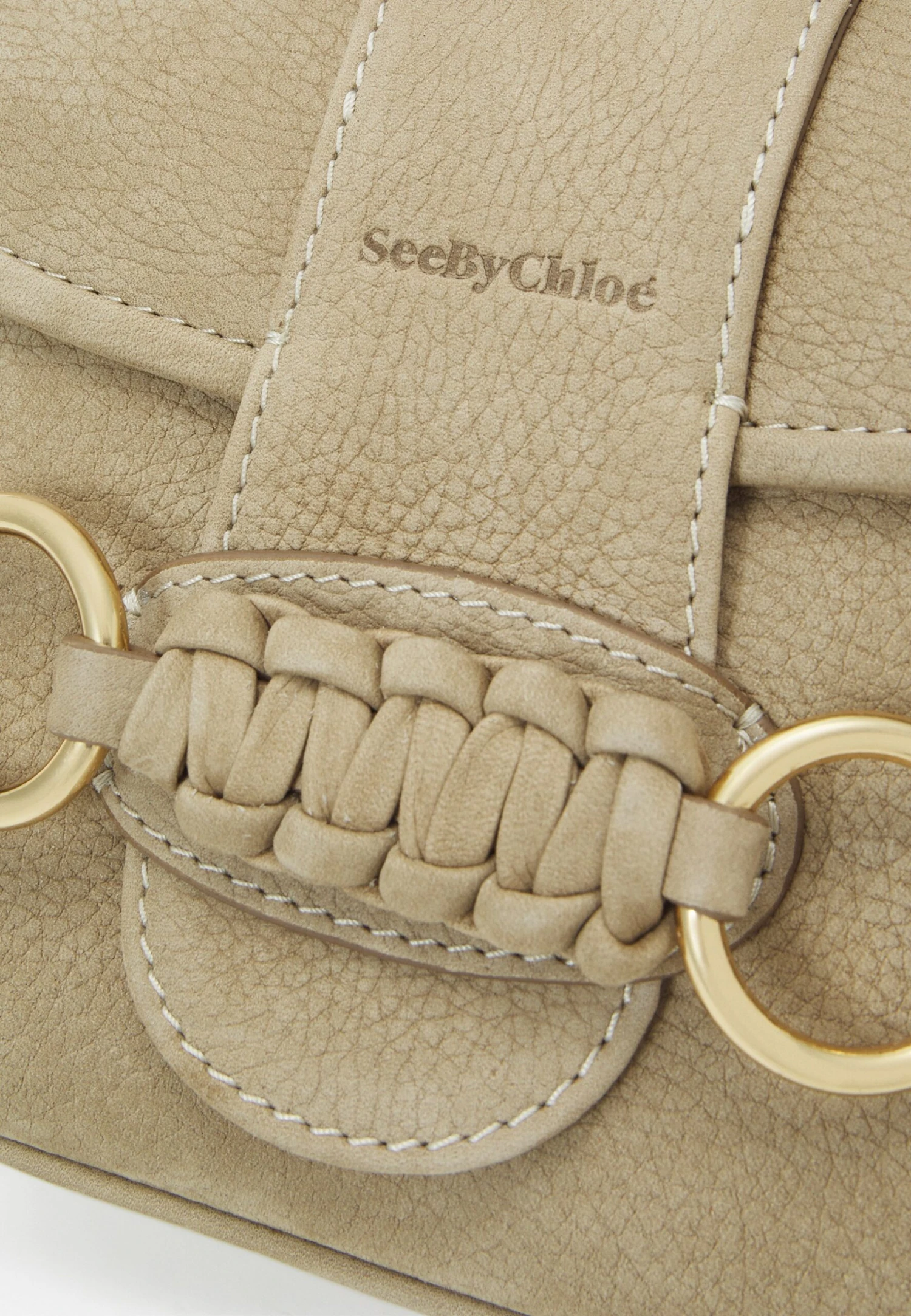 See By Chloé Saddie - Schoudertas - Motty Grey 5 See By Chloé Saddie - Schoudertas - Motty Grey - Afbeelding 5